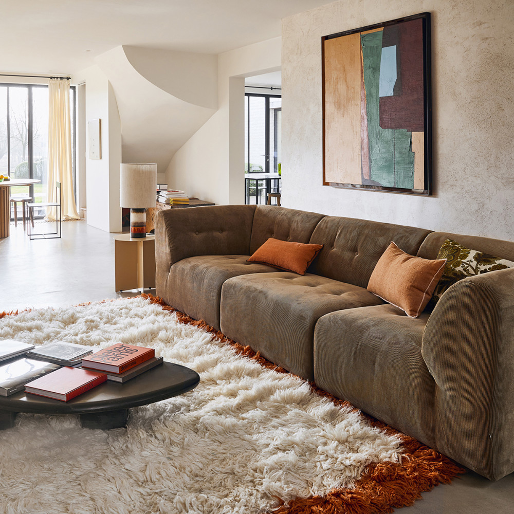 Otto, Cabinet rond en cannage Naturel, Bloomingville Otto, Cabinet rond en cannage Naturel, Bloomingville