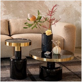 Glam, Coffee Table, Black, Zuiver