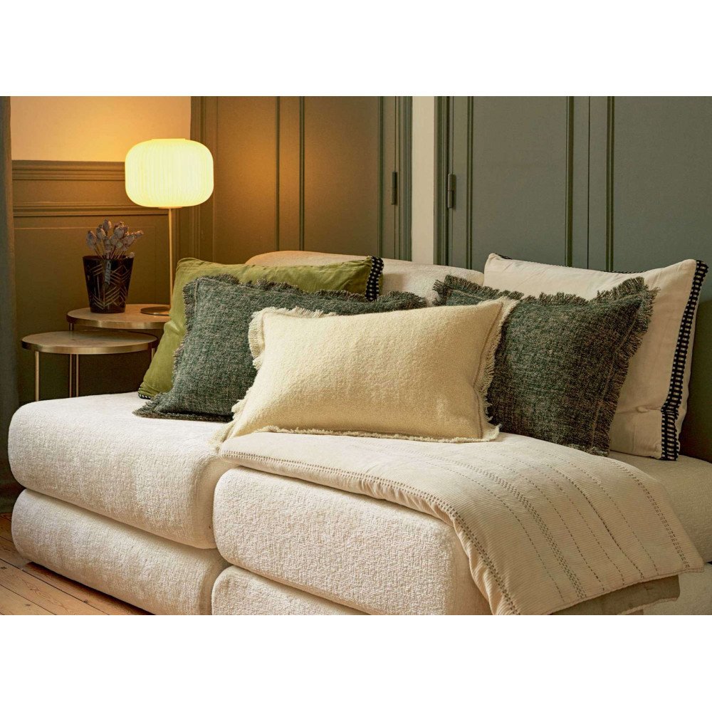 Balzac Neige,Coussin Elitis, 40cmx55cm