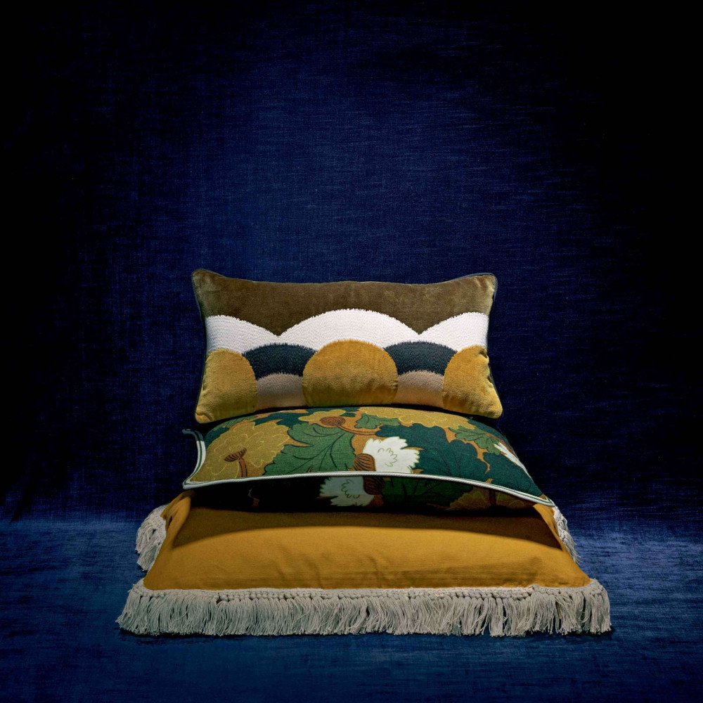 Célestine Army,Coussin Elitis, 25cmx50cm Célestine Army,Coussin Elitis, 25cmx50cm