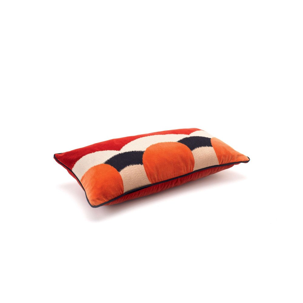 Minos Pumpkin, Elitis Cushion, 25cmx50cm Minos Pumpkin, Elitis Cushion, 25cmx50cm