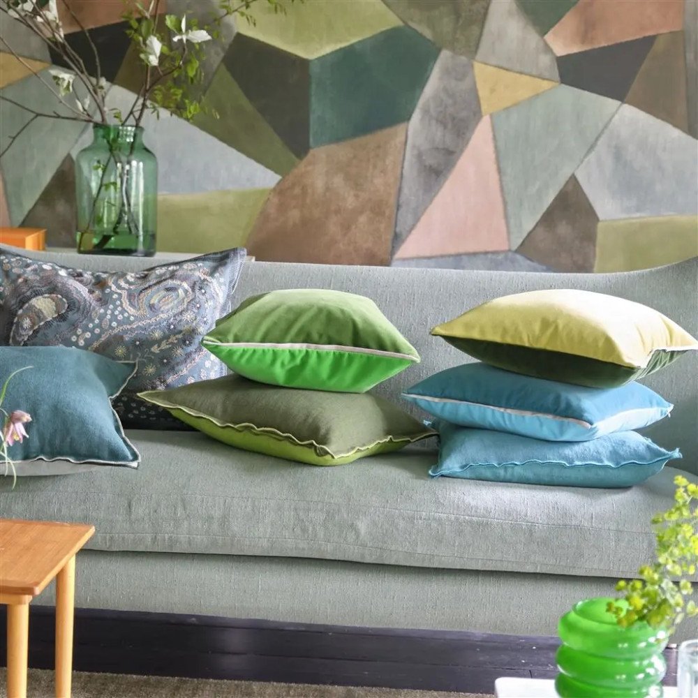 Varese Linen and Chalk, Coussin Designers Guild, 43cmx43cm Varese Linen and Chalk, Coussin Designers Guild, 43cmx43cm