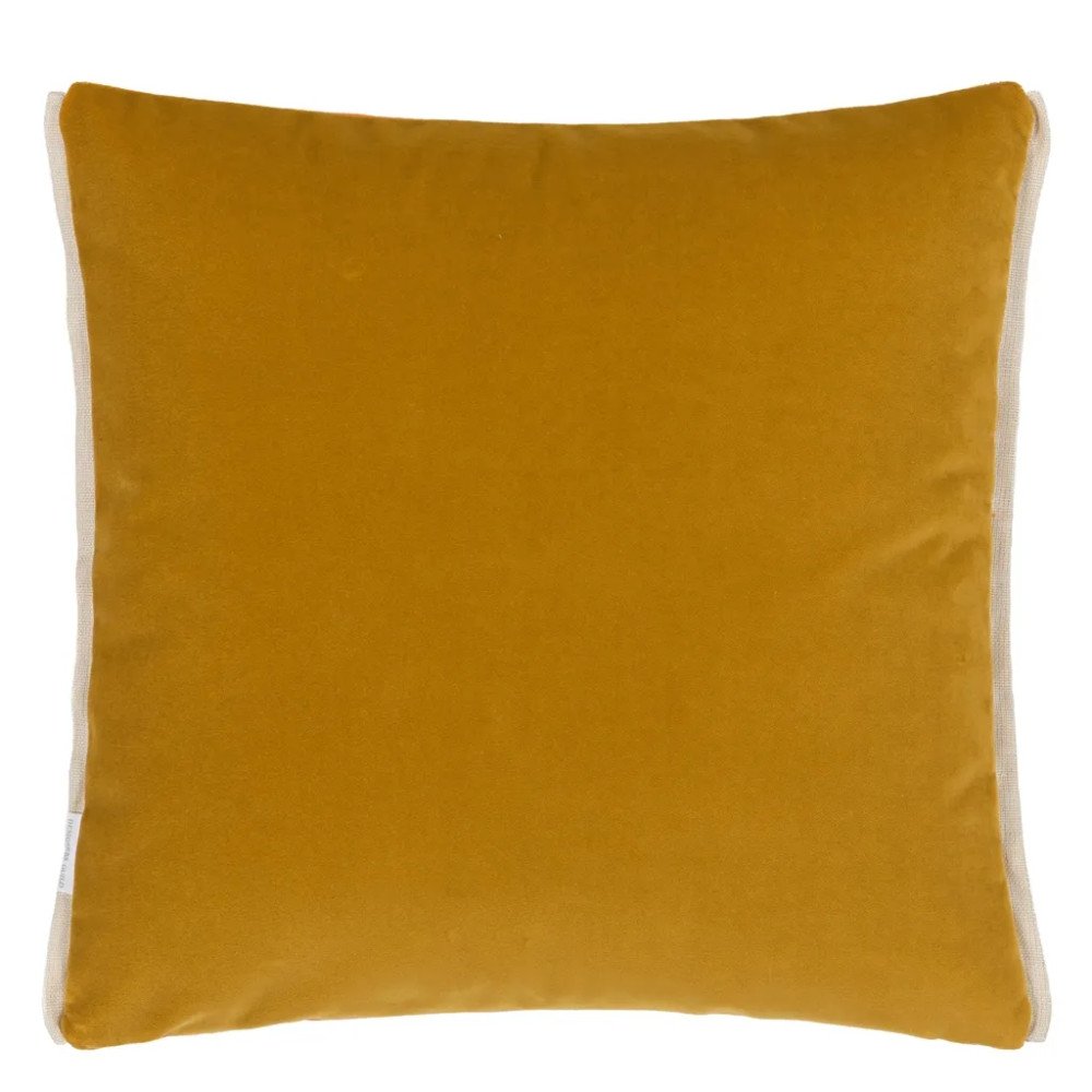 Varese Zinnia and Ocre, Coussin Designers Guild, 43cmx43cm Varese Zinnia and Ocre, Coussin Designers Guild, 43cmx43cm