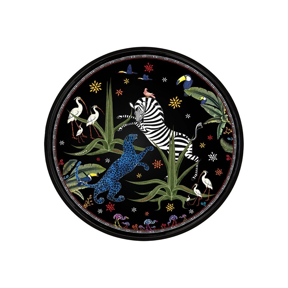 Jungle Tray Multicolore, Plateau Ortigia, 40 cm Jungle Tray Multicolore, Plateau Ortigia, 40 cm