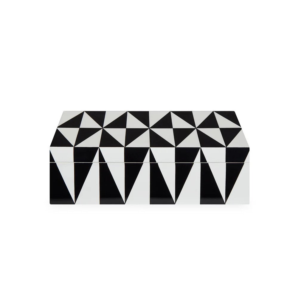 Op'Art Medium, Boite Laquée, Jonathan Adler Op'Art Medium, Boite Laquée, Jonathan Adler