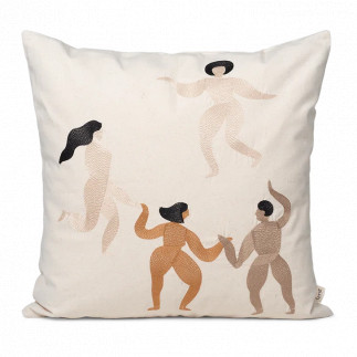Manipur Silver, Designers Guild Cushion, 43cmx43cm