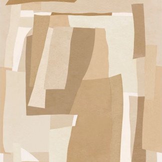 Vernissage, papier peint panoramique, Casamance