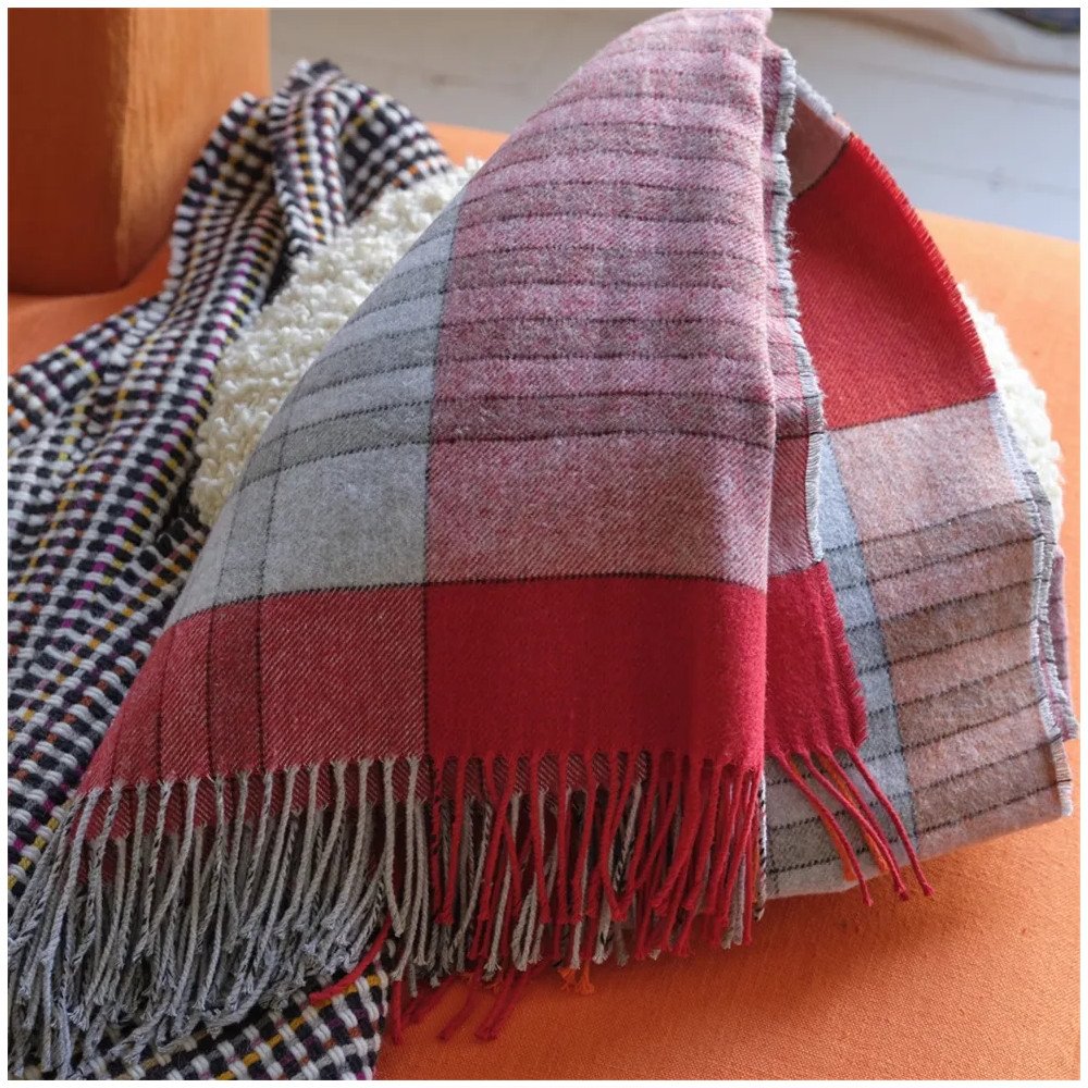 Plaid Bankura Pimento, Designers Guild Plaid Bankura Pimento, Designers Guild