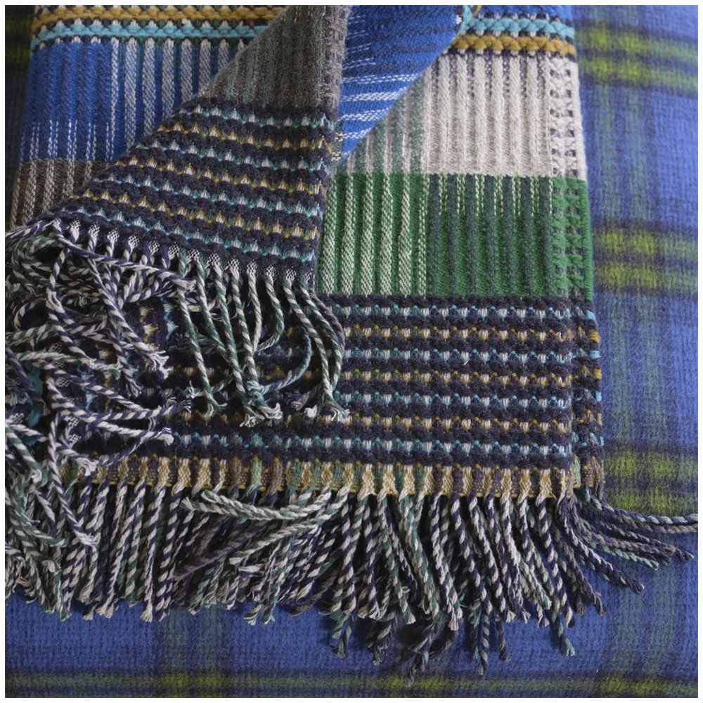 PlaidTasara Cobalt, Designers Guild PlaidTasara Cobalt, Designers Guild