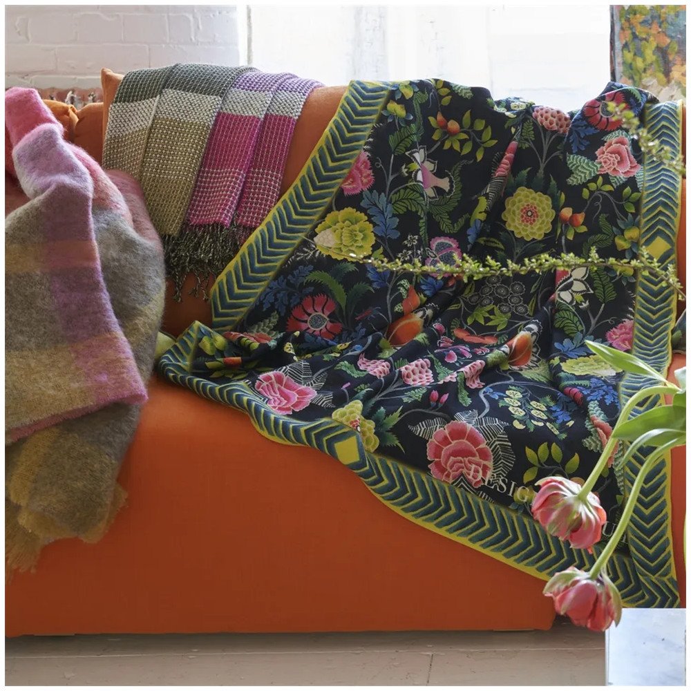 Plaid Montaigne Rosewood, Designers Guild Plaid Montaigne Rosewood, Designers Guild
