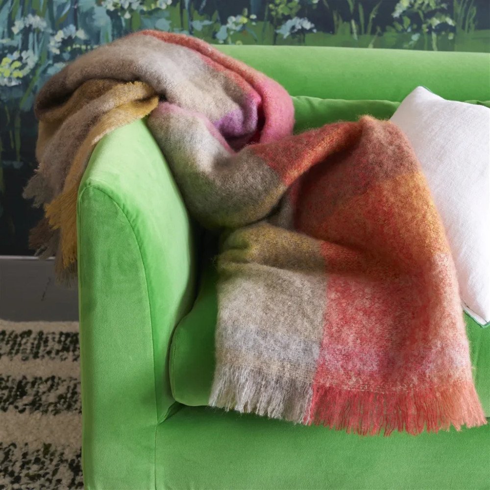 Plaid Bainbridge Delft, Designers Guild