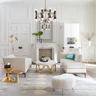 Caracas, chandelier, Jonathan Adler
