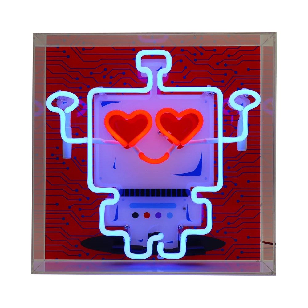 Robot, Tableau Néon, Locomocean Robot, Tableau Néon, Locomocean