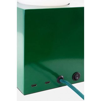 Bob14, Vert, Lampe de Table, Globen Lighting (avec son Ampoule)