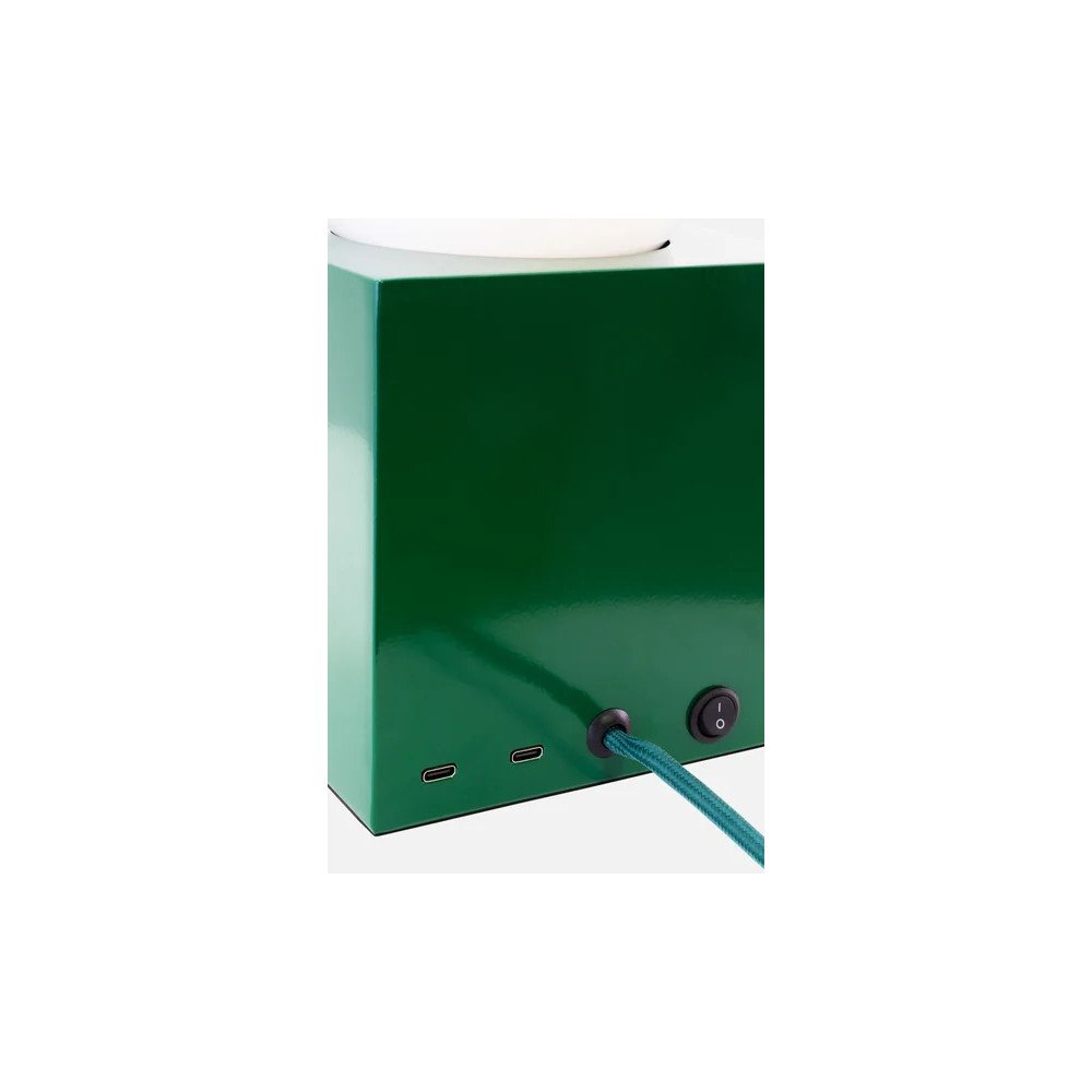 Sculpture Pouffe Green, Hubsch Sculpture Pouffe Green, Hubsch