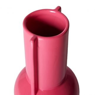 Hot Pink, Ceramic Vase, HK Living