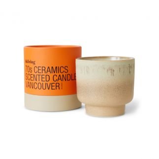 70s ceramics Vancouver, Bougie parfumée, HK Living