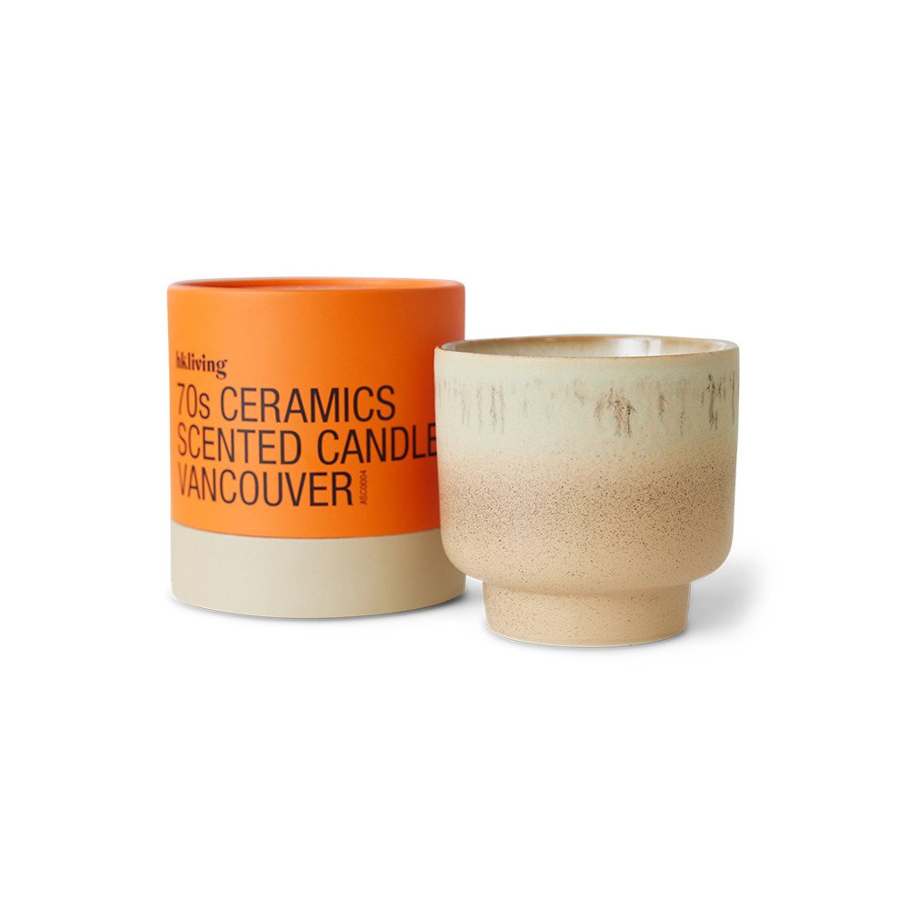 70s ceramics Vancouver, Bougie parfumée, HK Living 70s ceramics Vancouver, Bougie parfumée, HK Living
