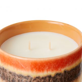 70s ceramics Tulum, Scented candle, HK Living