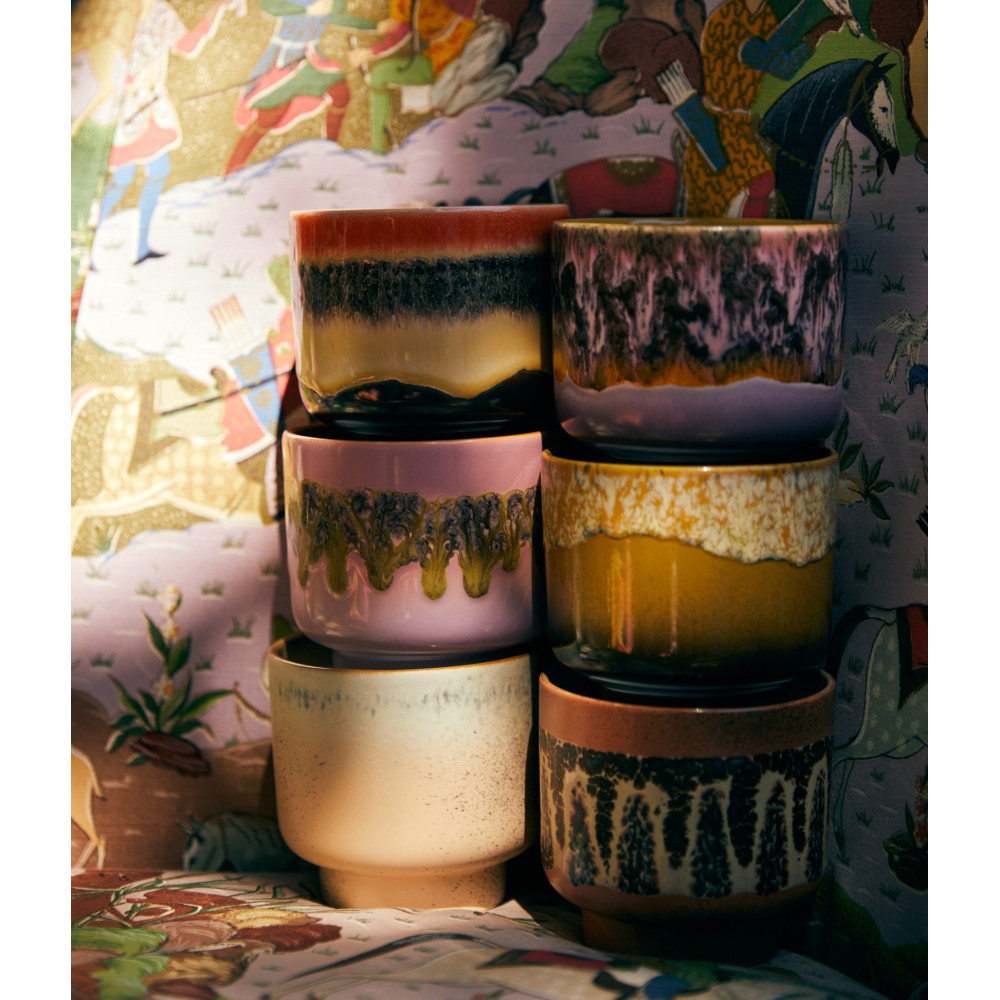 copy of 70s ceramics Valencia, Bougie parfumée, HK Living