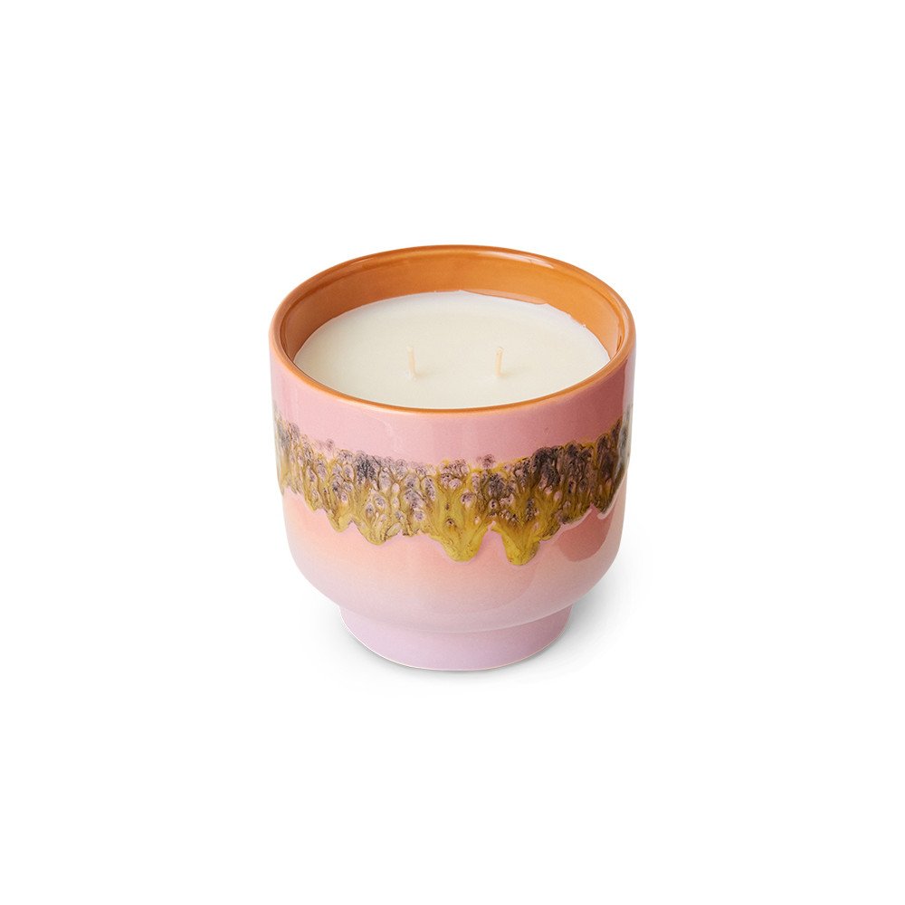 70s ceramics Miami, Bougie parfumée, HK Living 70s ceramics Miami, Bougie parfumée, HK Living