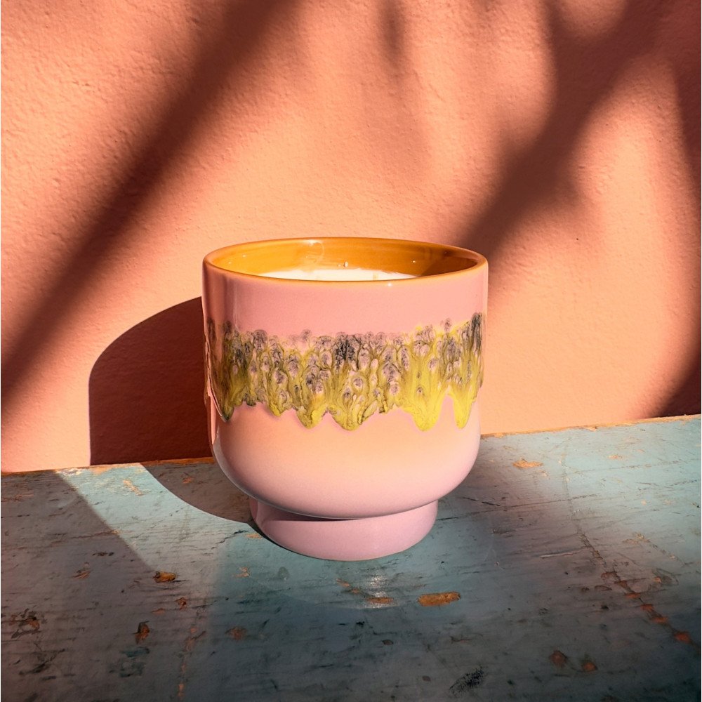 70s ceramics Miami, Bougie parfumée, HK Living 70s ceramics Miami, Bougie parfumée, HK Living