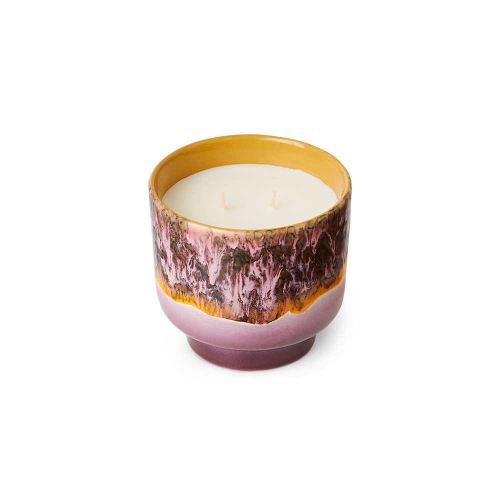 copy of 70s ceramics Valencia, Bougie parfumée, HK Living copy of 70s ceramics Valencia, Bougie parfumée, HK Living