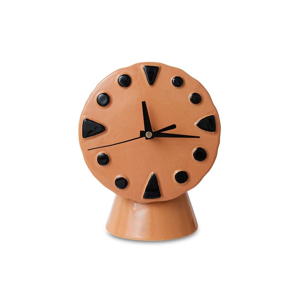 Horloge retro en céramique, Peach, HK Living Horloge retro en céramique, Peach, HK Living