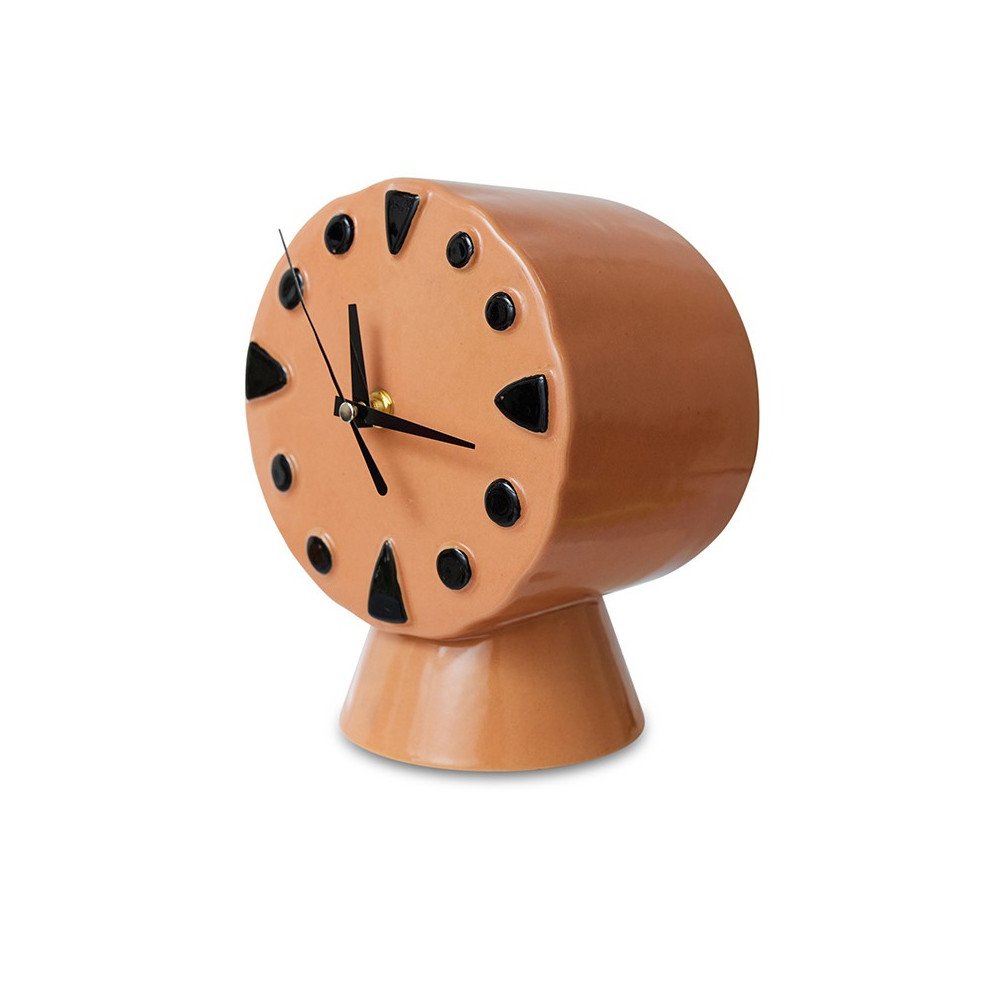 Horloge retro en céramique, Peach, HK Living Horloge retro en céramique, Peach, HK Living
