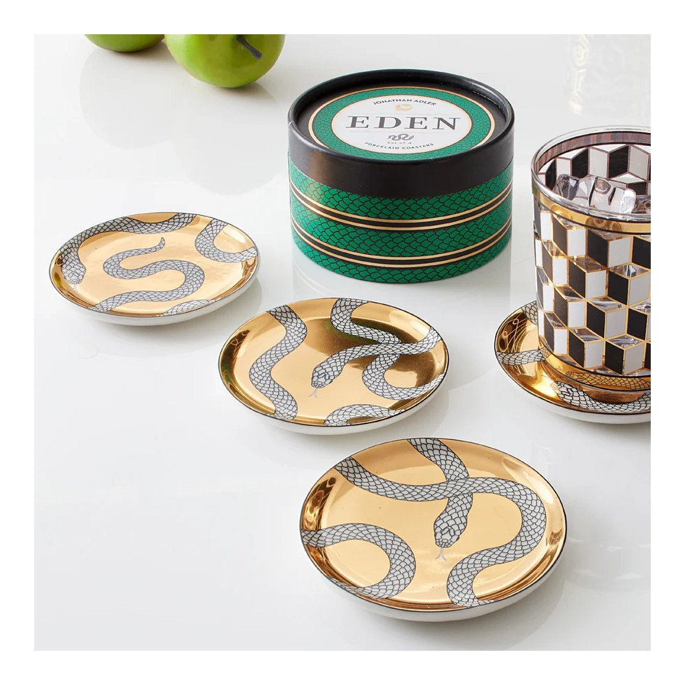 Eden, Sous-verres ou mini vide-poches, Jonathan Adler Eden, Sous-verres ou mini vide-poches, Jonathan Adler