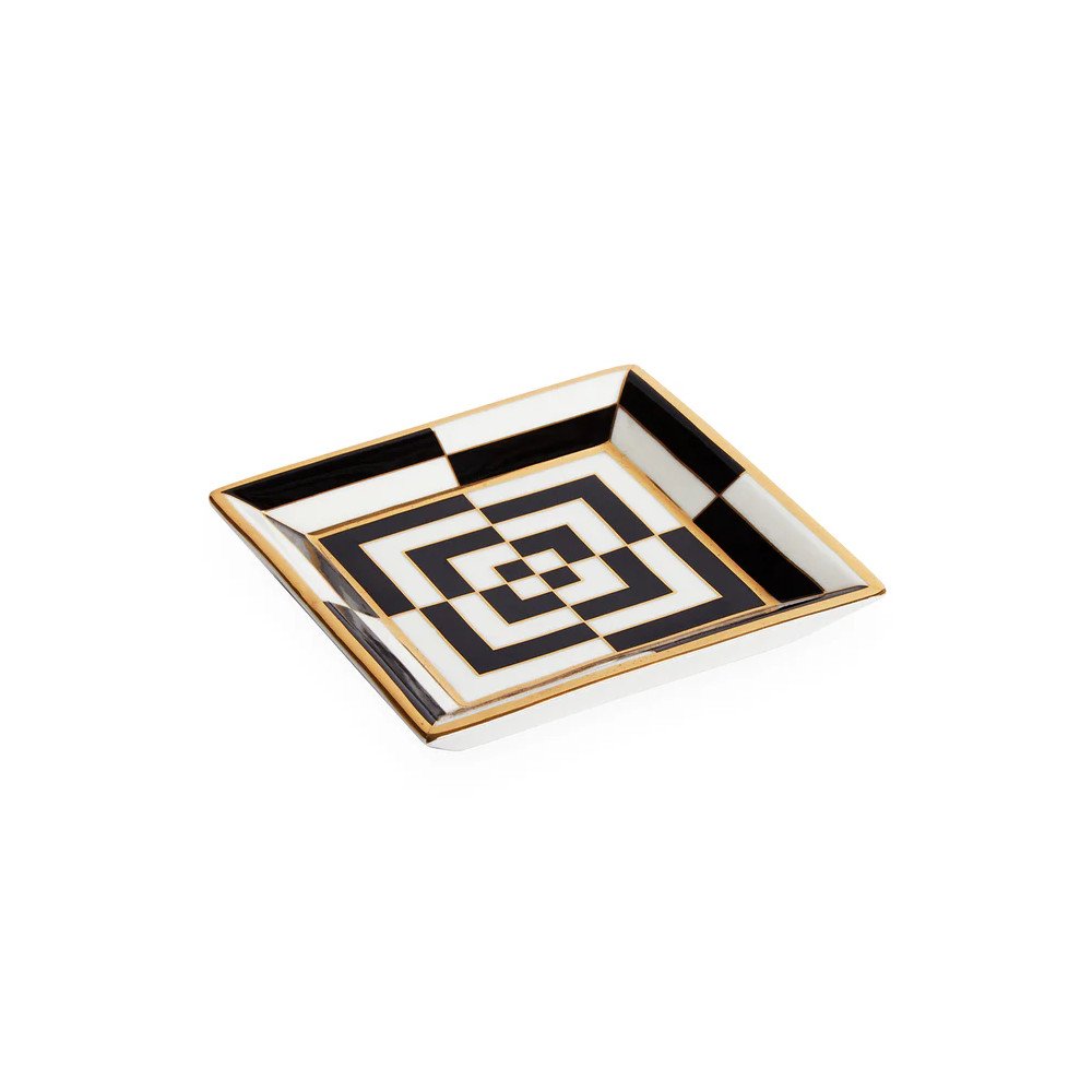 Op'Art, Vide-poche Carré, Jonathan Adler Op'Art, Vide-poche Carré, Jonathan Adler