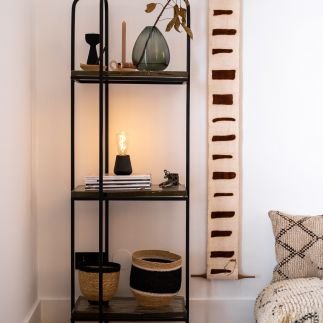 One Black Wood, Lampe led sans fil rechargeable, Humble