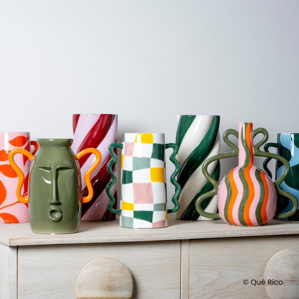 Sofía Squiggle Wiggle , Vase, Qué Rico Sofía Squiggle Wiggle , Vase, Qué Rico