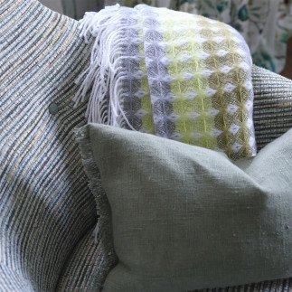 Santerno Moss, Plaid or Sofa Throw, Designers Guild