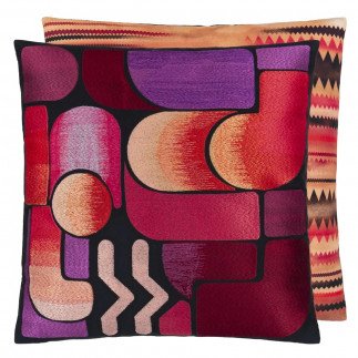 Magenta Graph, Cushion, Christian Lacroix, 45cmx45cm