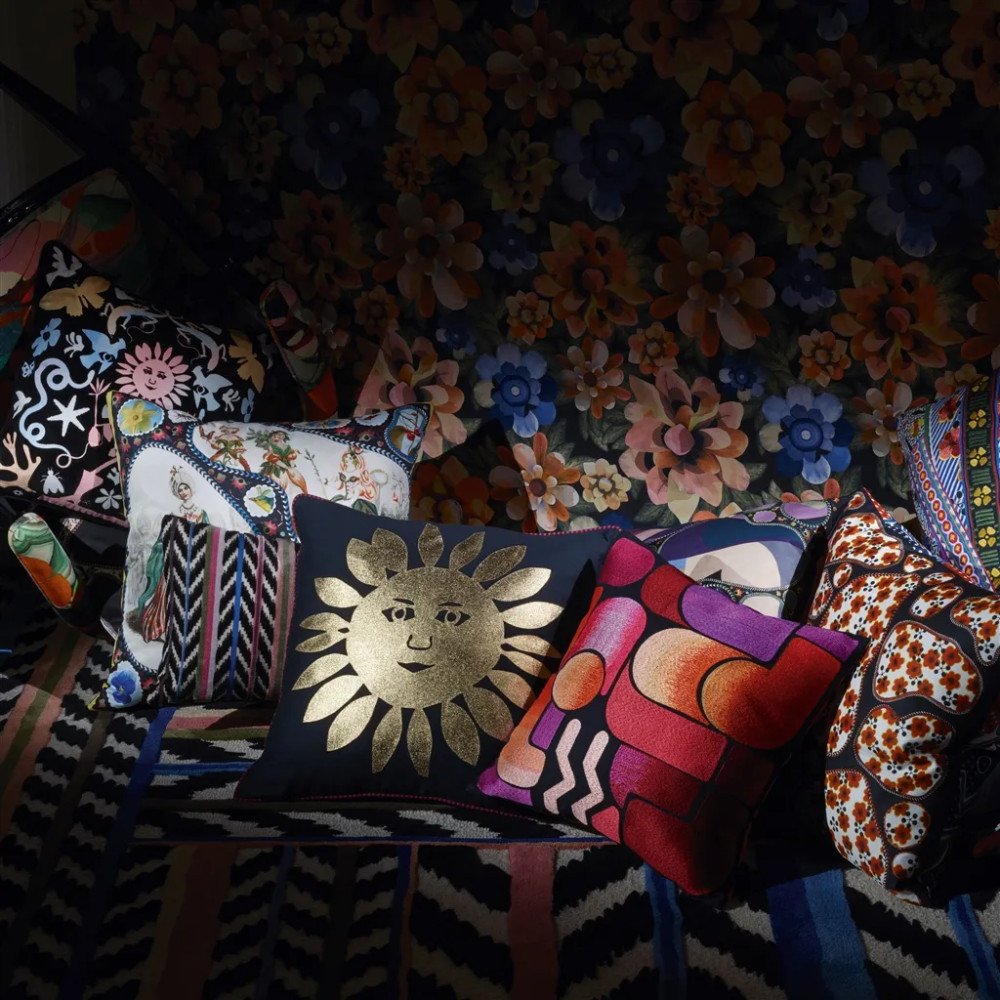 copy of Manipur Oyster, Designers Guild Cushion, 43cmx43cm
