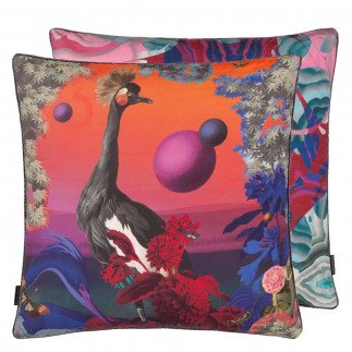 Novafrica Sunset Tangerine, Cushion, Christian Lacroix, 50cmx50cm