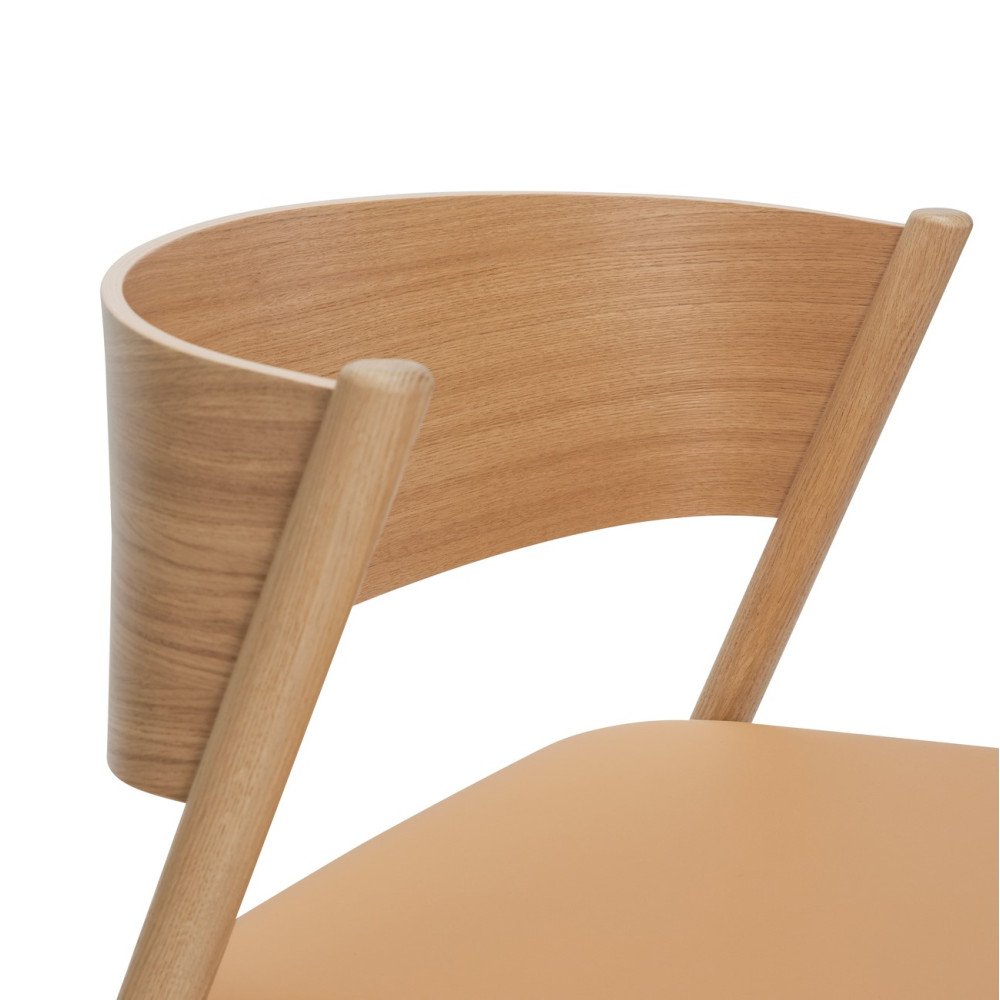 Oblique lounge Naturel, Fauteuil, Hübsch Oblique lounge Naturel, Fauteuil, Hübsch