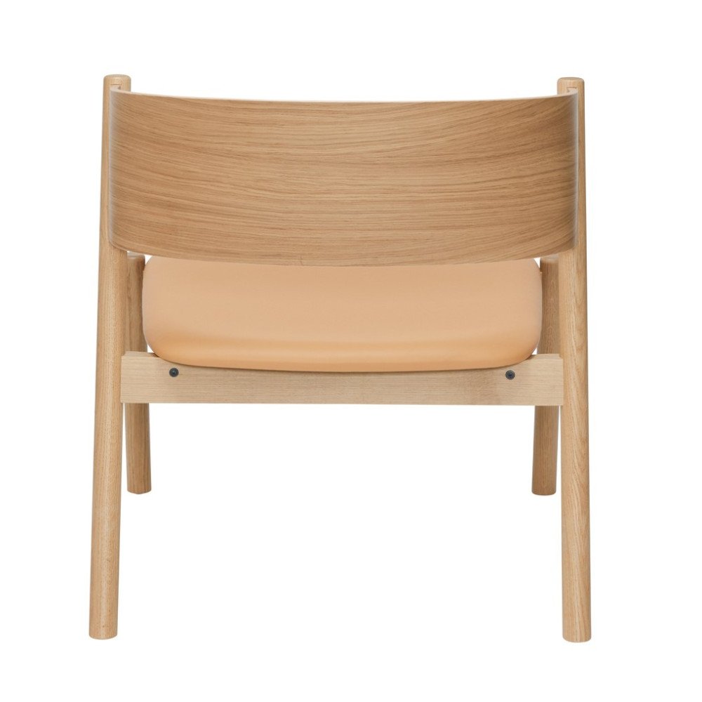 Oblique lounge Naturel, Fauteuil, Hübsch Oblique lounge Naturel, Fauteuil, Hübsch