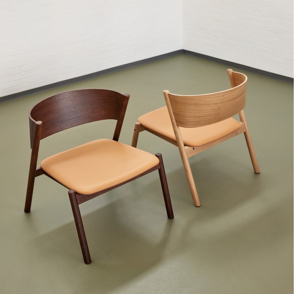 Oblique lounge Naturel, Fauteuil, Hübsch Oblique lounge Naturel, Fauteuil, Hübsch