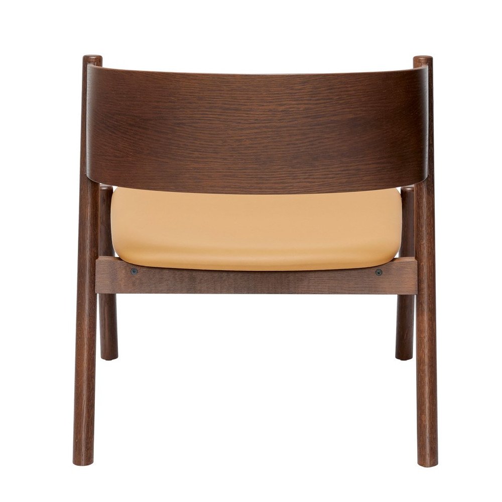 Oblique lounge Marron, Fauteuil, Hübsch Oblique lounge Marron, Fauteuil, Hübsch
