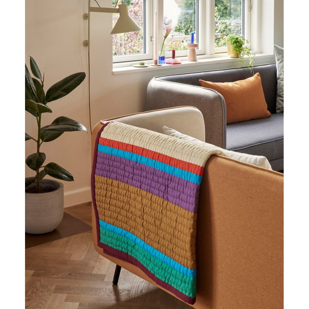 Pavilion Block Burgundy, Plaid ou Jeté de canapé, Designers Guild Pavilion Block Burgundy, Plaid ou Jeté de canapé, Designers Guild