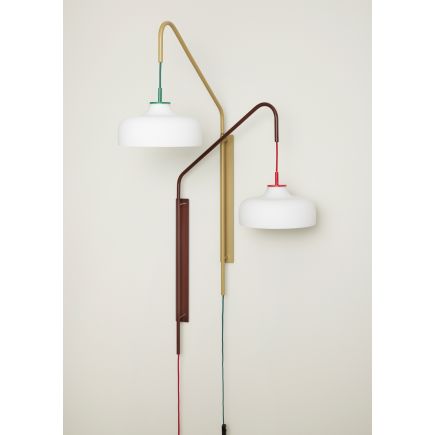 Current, Wall Light Red, Hubsch