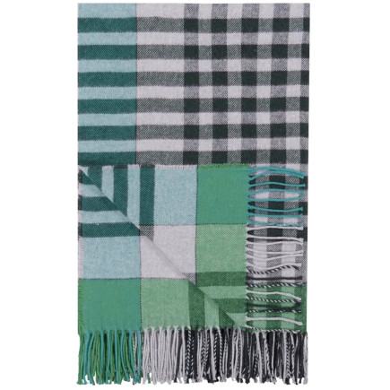 Bankura Emerald, Plaid ou Jeté de canapé, Designers Guild