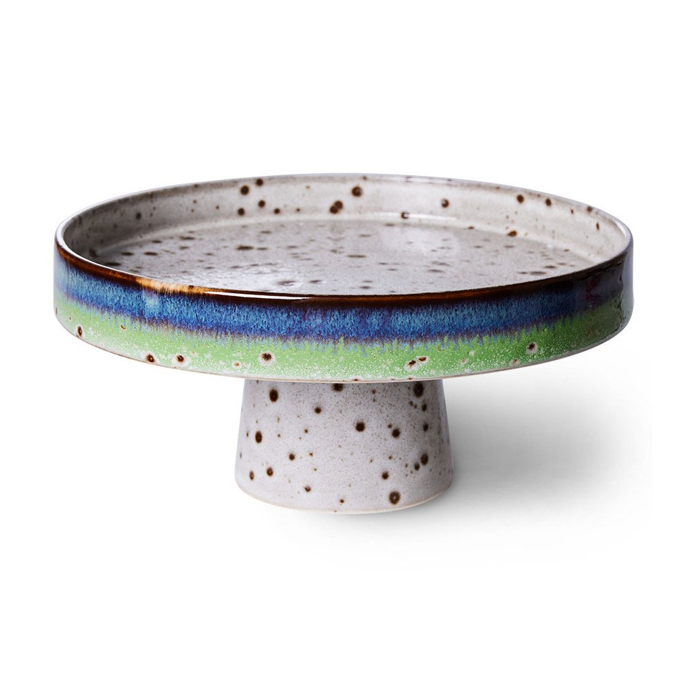 copy ofCoral and Blue ceramic box, collection 70's, HK Living