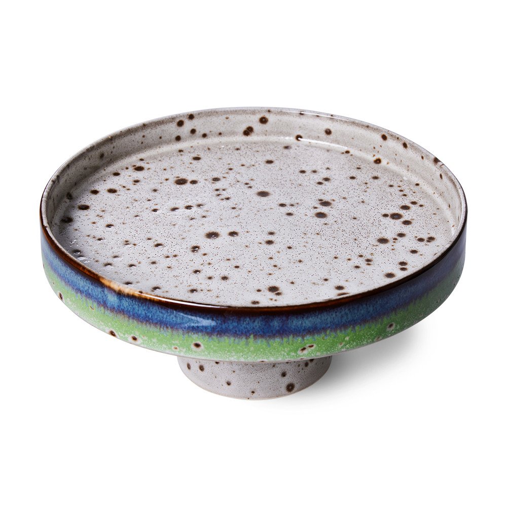 copy ofCoral and Blue ceramic box, collection 70's, HK Living