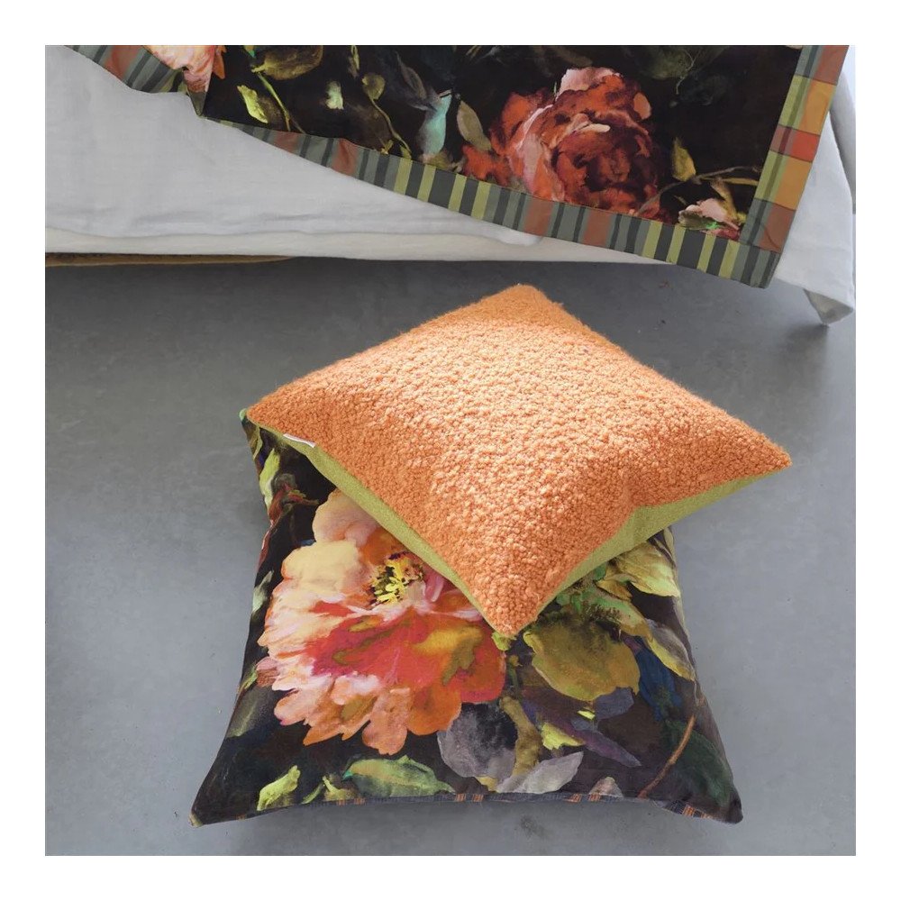 CormoPersimmon BOUCLE, Coussin, 43cm x 43cm, Designers Guild
