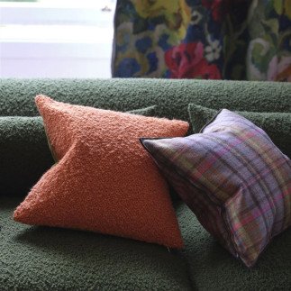 Cormo  Persimmon BOUCLE, Coussin, Designers Guild, 43cm x 43cm  