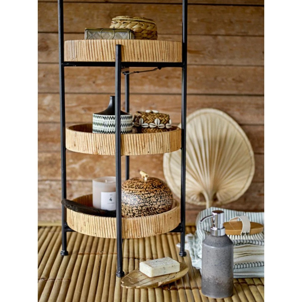 Deva, Table d'appoint en rotin, Bloomingville Deva, Table d'appoint en rotin, Bloomingville