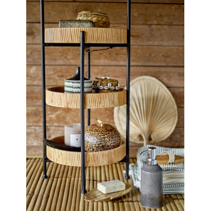 Deva, rattan side table, Bloomingville